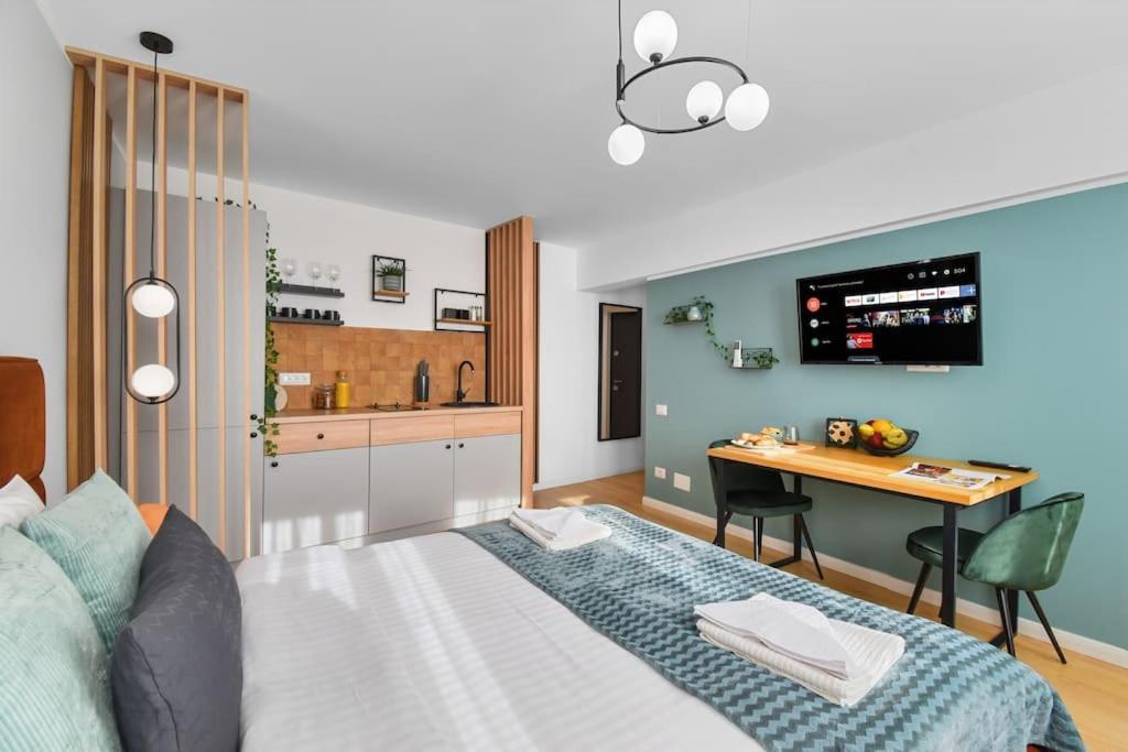 Mysa Modern Studio * Near Cismigiu Park * Netflix Bukarest Kültér fotó