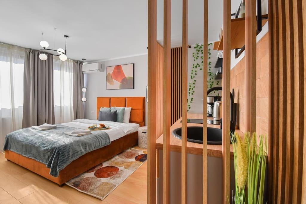 Mysa Modern Studio * Near Cismigiu Park * Netflix Bukarest Kültér fotó