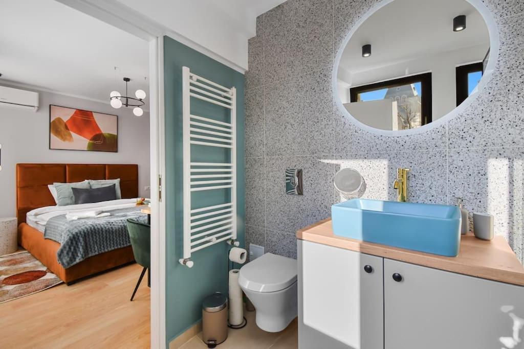 Mysa Modern Studio * Near Cismigiu Park * Netflix Bukarest Kültér fotó